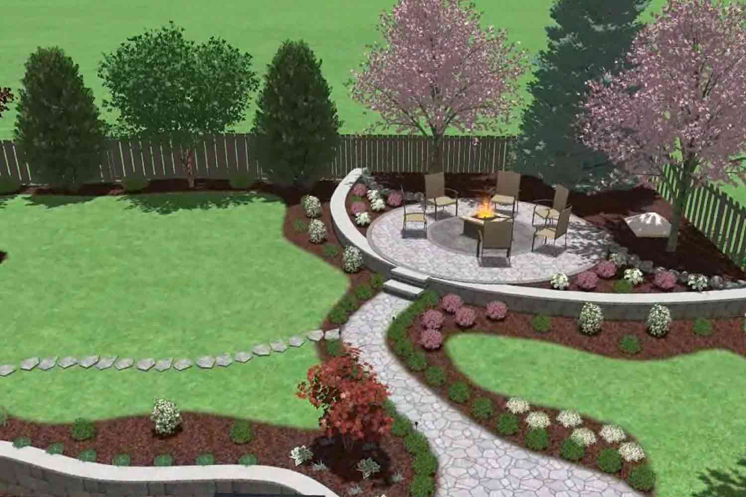 Landscape Design in Hermitage